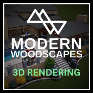 Outdoor Living 3D Rendering